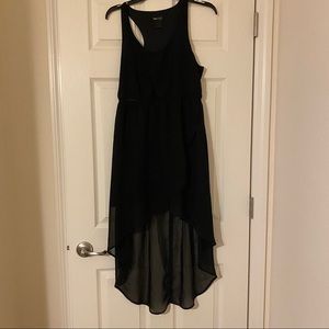 High Low black dress